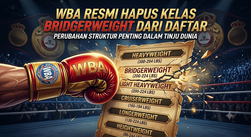 WBA Resmi Hapus Kelas Bridgerweight dari Daftar