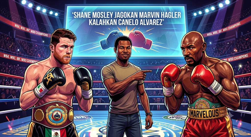 Shane Mosley Jagokan Marvin Hagler Kalahkan Canelo Alvarez