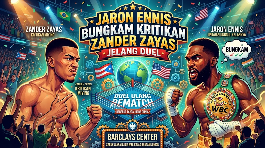 Jaron Ennis Bungkam Kritikan Zander Zayas Jelang Duel