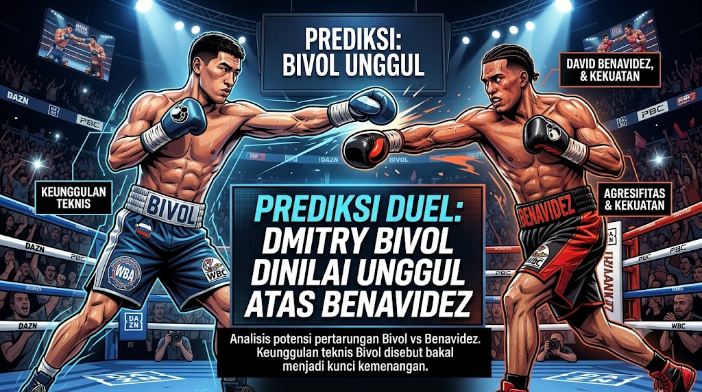 Prediksi Duel: Dmitry Bivol Dinilai Unggul Atas Benavidez