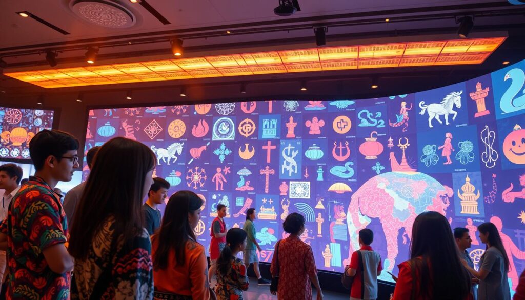 pertukaran budaya virtual