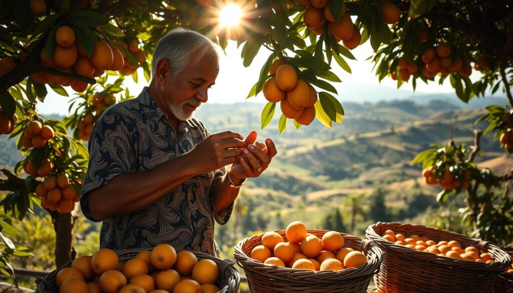 petani salak di Jawa Tengah