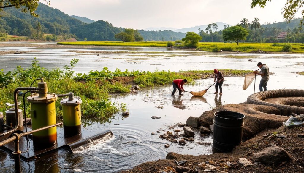 upaya mitigasi pencemaran sungai
